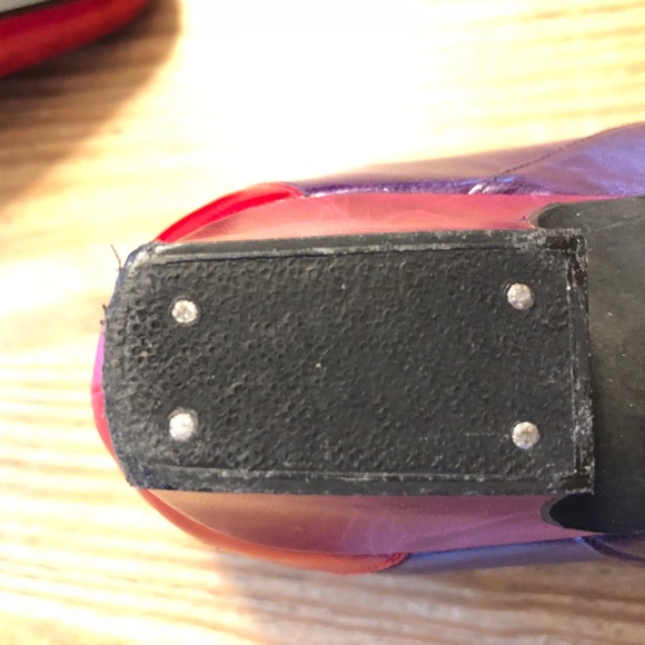 Margaret Jerrold ladies leather low block heeled pump. Size 6M. - Picture 7 of 9